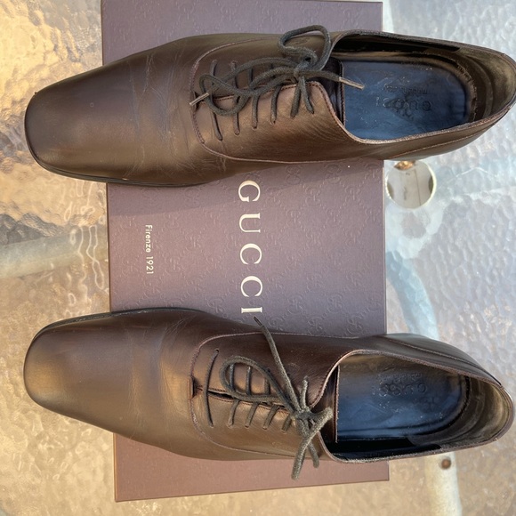 Gucci Mens Leather Dress - Picture 3 of 4